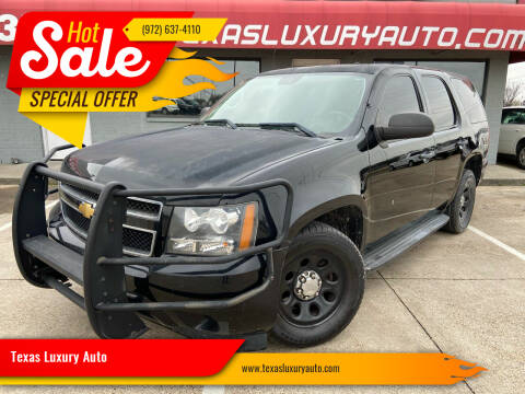 2013 Chevrolet Tahoe for sale at Texas Luxury Auto in Cedar Hill TX