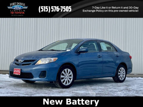 2012 Toyota Corolla for sale at Fort Dodge Ford Lincoln Toyota in Fort Dodge IA