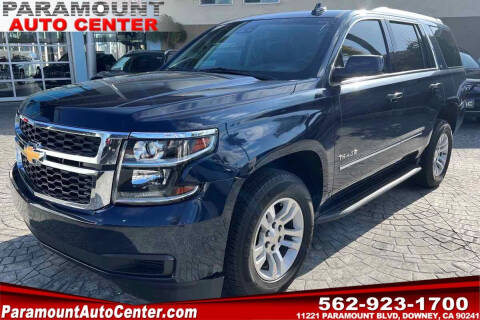 2019 Chevrolet Tahoe for sale at PARAMOUNT AUTO CENTER in Downey CA