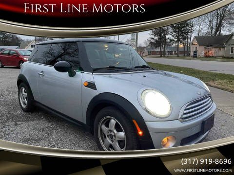 2008 MINI Cooper for sale at First Line Motors in Jamestown IN