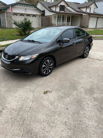 2014 Honda Civic for sale at Demetry Automotive in Houston TX