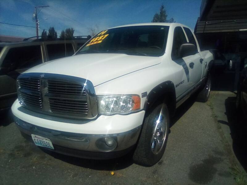 2004 Dodge Ram Pickup 1500 for sale at Payless Car & Truck Sales in Mount Vernon WA
