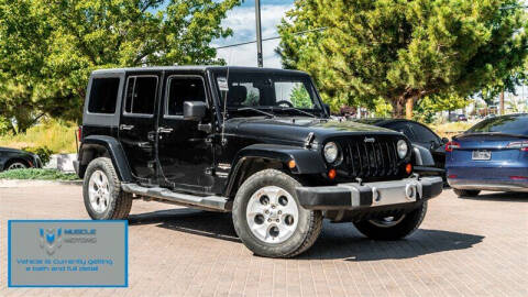 2013 Jeep Wrangler Unlimited for sale at MUSCLE MOTORS AUTO SALES INC in Reno NV