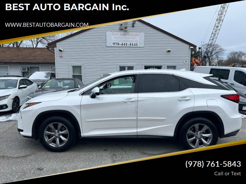 2017 Lexus RX 350's photo