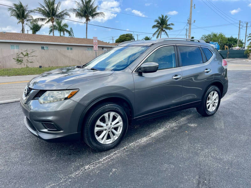 Used 2016 Nissan Rogue SV with VIN 5N1AT2MT9GC896783 for sale in Pompano Beach, FL