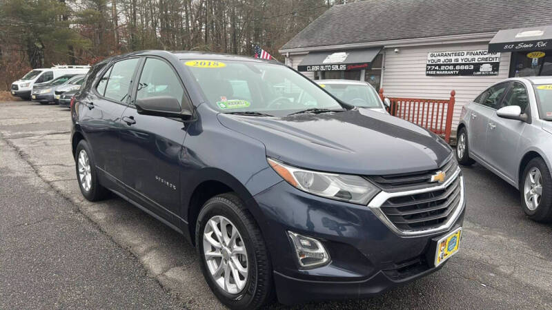 2018 Chevrolet Equinox for sale at Clear Auto Sales in Dartmouth MA