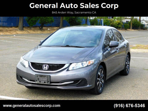 2014 Honda Civic for sale at General Auto Sales Corp in Sacramento CA