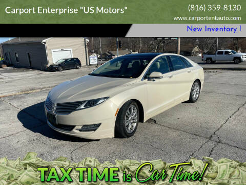2015 Lincoln MKZ Hybrid for sale at Carport Enterprise "US Motors" in Kansas City MO