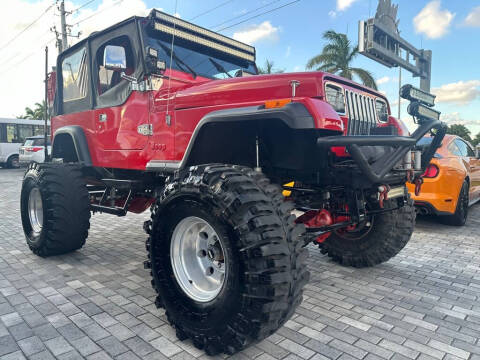 1991 Jeep Wrangler for sale at City Motors Miami in Miami FL