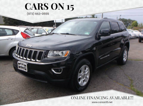 2014 Jeep Grand Cherokee for sale at Cars On 15 in Lake Hopatcong NJ