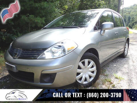 2007 Nissan Versa for sale at EAGLEVILLE MOTORS LLC in Storrs Mansfield CT