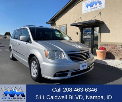 2011 Chrysler Town and Country for sale at Western Mountain Bus & Auto Sales in Nampa ID