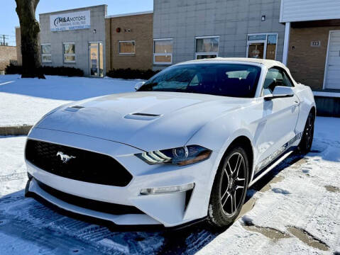 2018 Ford Mustang for sale at M & A Motors in Addison IL