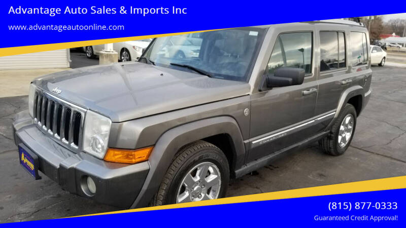2007 Jeep Commander for sale at Advantage Auto Sales & Imports Inc in Loves Park IL