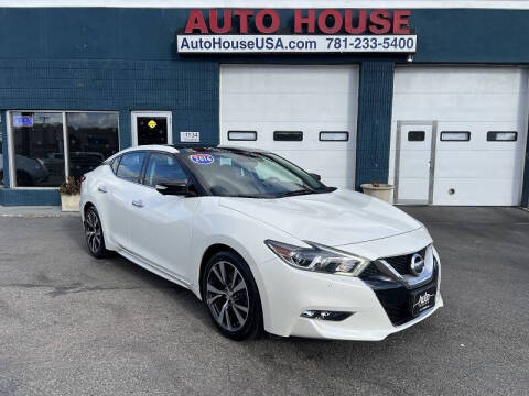 2016 Nissan Maxima for sale at Auto House USA in Saugus MA