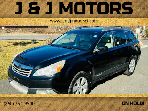 2012 Subaru Outback for sale at J & J MOTORS in New Milford CT