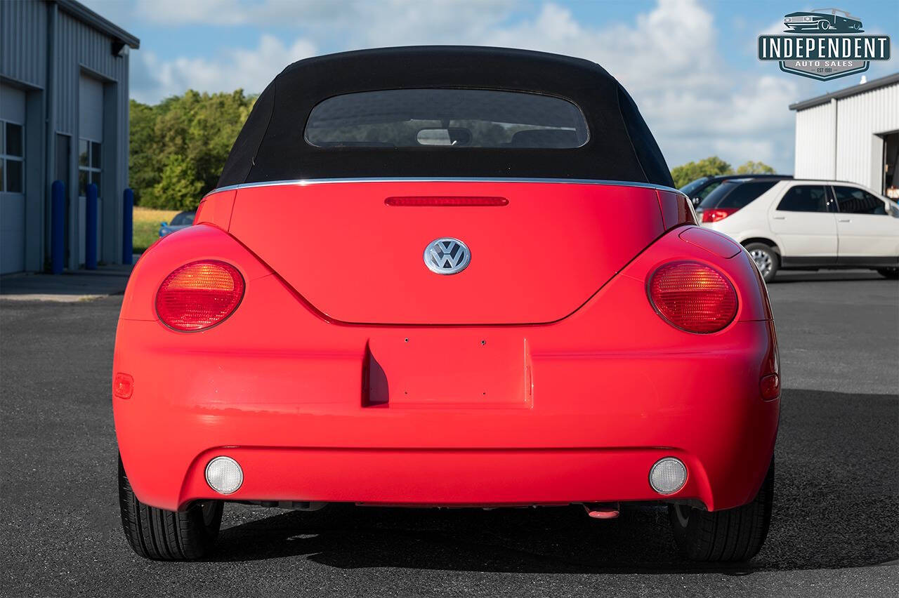 2004 Volkswagen New Beetle Convertible for sale at Independent Auto Sales in Troy, OH