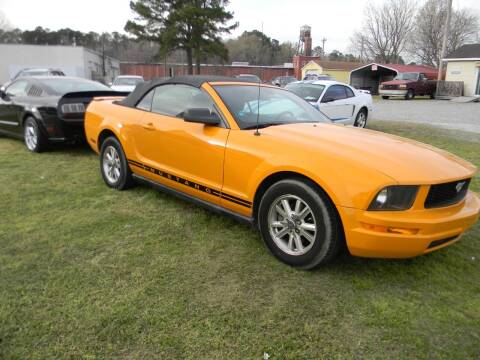 2007 Ford Mustang for sale at SeaCrest Sales, LLC in Elizabeth City NC