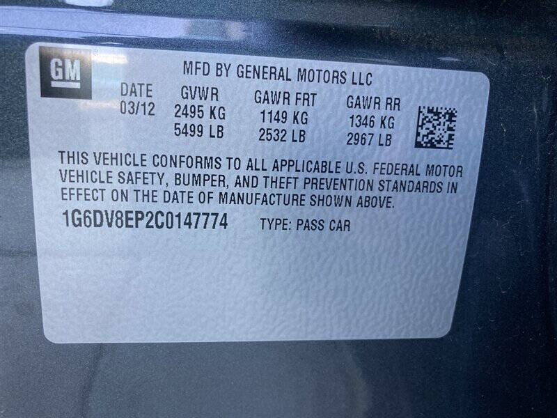 2012 Cadillac CTS-V