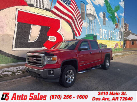 2014 GMC Sierra 1500 for sale at D3 Auto Sales in Des Arc AR