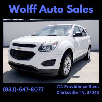 2017 Chevrolet Equinox for sale at Wolff Auto Sales in Clarksville TN