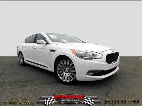2015 Kia K900 for sale at PRIME MOTORS LLC in Arlington VA