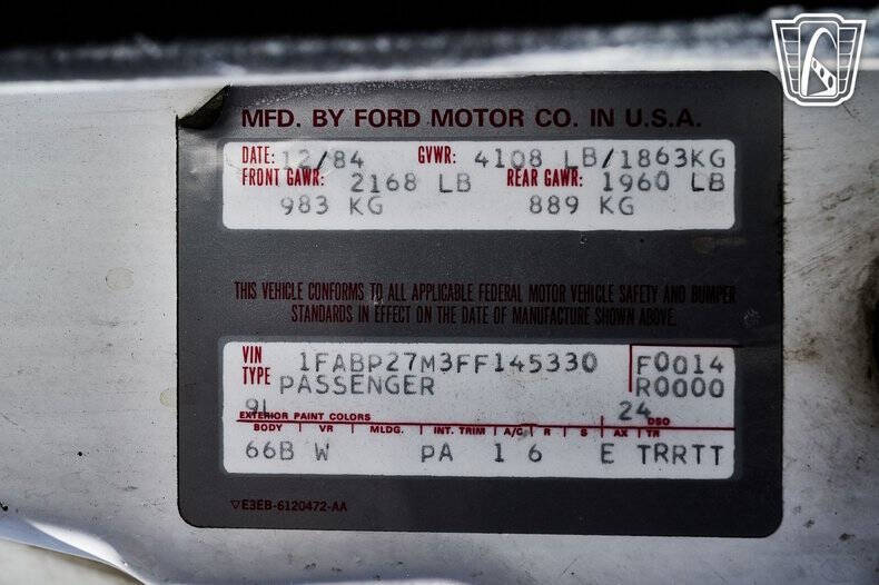 1985 Ford Mustang GT