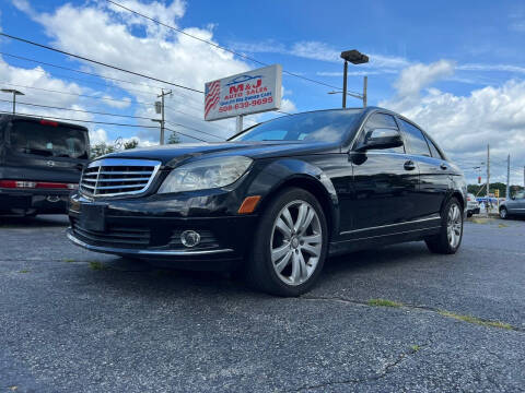 2009 Mercedes-Benz C-Class for sale at M & J Auto Sales in Attleboro MA