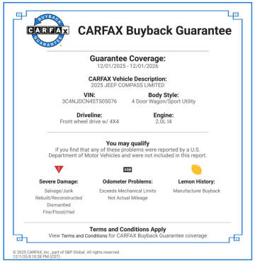 2025 Jeep Compass Limited