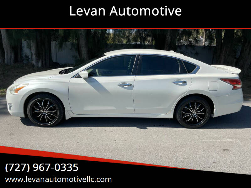 2015 Nissan Altima for sale at Levan Automotive in Largo FL