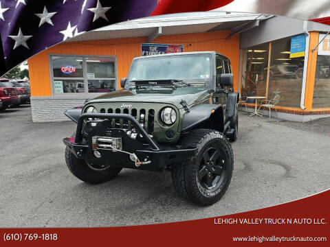 2007 Jeep Wrangler Unlimited for sale at Lehigh Valley Truck n Auto LLC. in Schnecksville PA