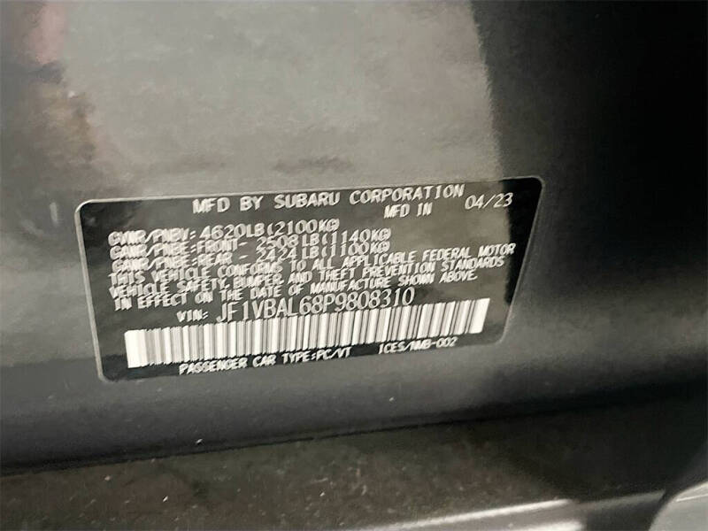 2023 Subaru WRX Limited