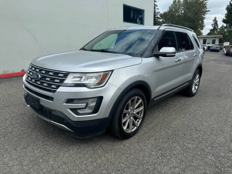 Used 2016 Ford Explorer Limited with VIN 1FM5K8F8XGGC14180 for sale in Kirkland, WA