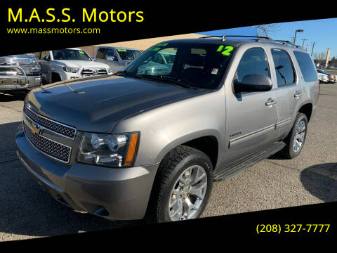 2012 Chevrolet Tahoe for sale at M.A.S.S. Motors in Boise ID