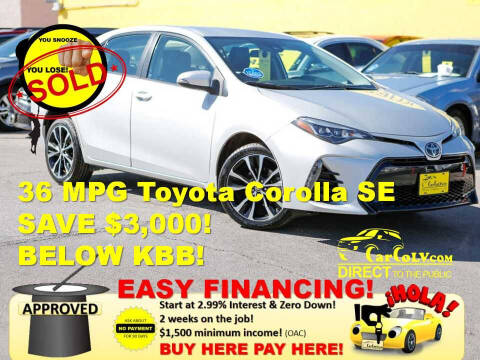 2017 Toyota Corolla for sale at The Car Company in Las Vegas NV