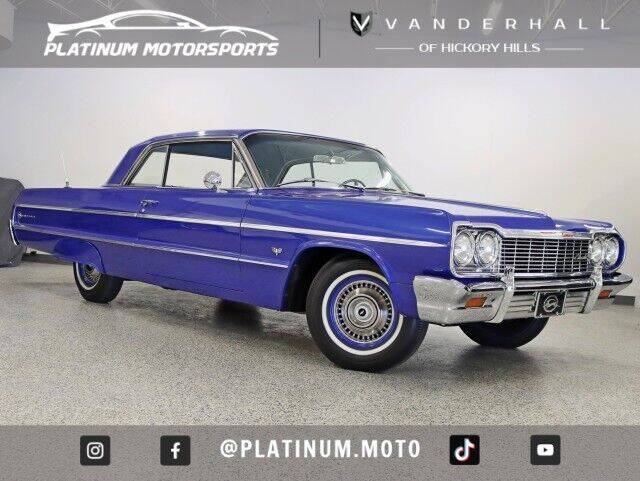1964 Chevrolet Impala for sale at Vanderhall of Hickory Hills in Hickory Hills IL
