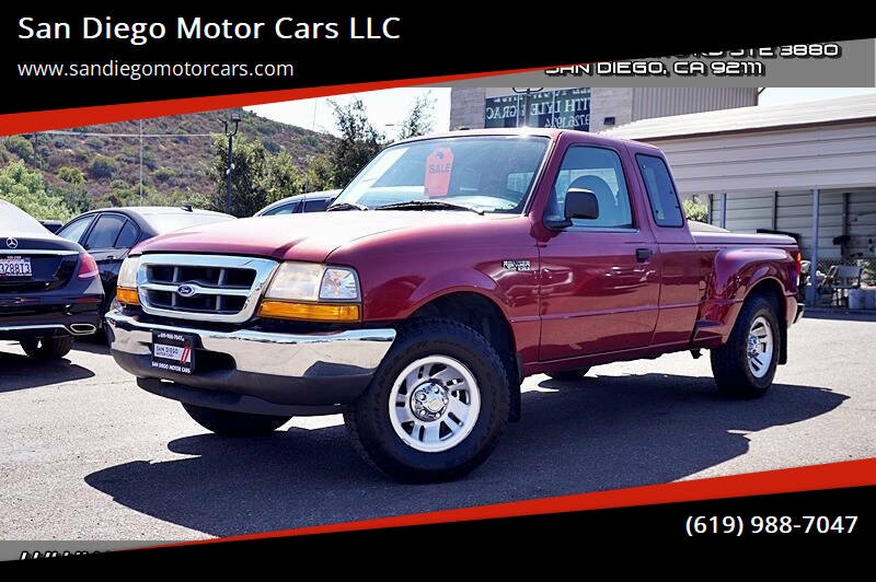 1999 Ford Ranger for sale at San Diego Motor Cars LLC in Spring Valley CA