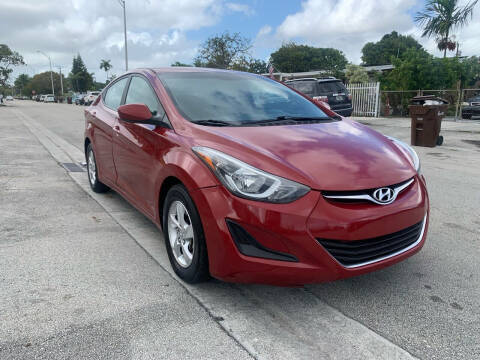 2015 Hyundai Elantra for sale at MIAMI FINE CARS & TRUCKS in Hialeah FL