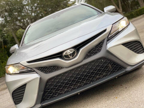 2018 Toyota Camry for sale at HIGH PERFORMANCE MOTORS in Hollywood FL