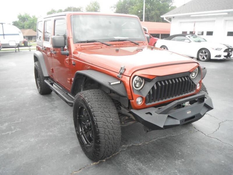 2014 Jeep Wrangler Unlimited for sale at Morelock Motors INC in Maryville TN