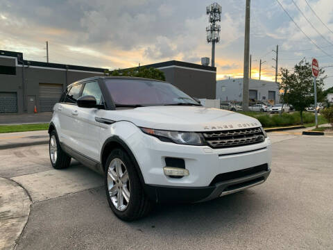 2014 Land Rover Range Rover Evoque for sale at AUTO BURGOS in Hollywood FL