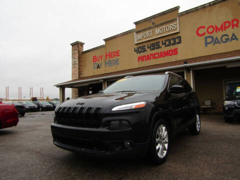 2016 Jeep Cherokee for sale at Import Motors in Bethany OK
