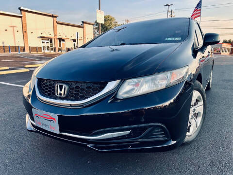 2013 Honda Civic for sale at CAR SPOT INC in Philadelphia PA