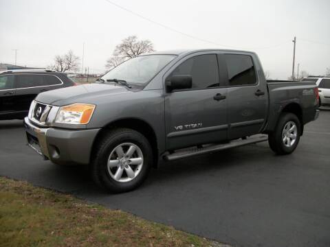 2013 Nissan Titan for sale at The Garage Auto Sales and Service in New Paris OH
