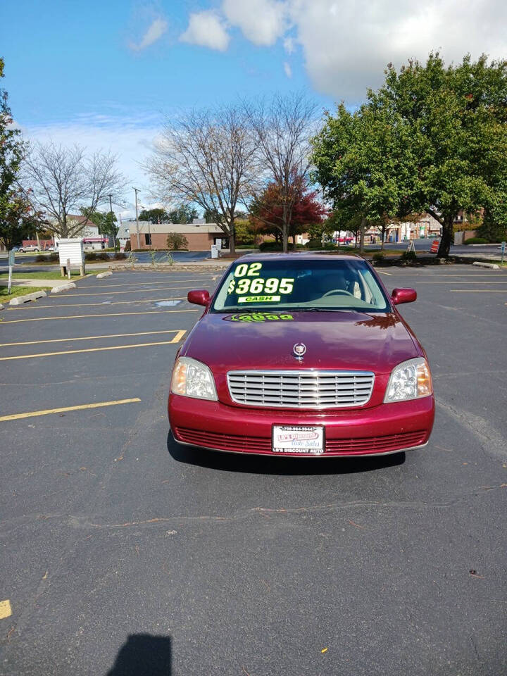 2002 Cadillac DeVille for sale at LB's Discount Auto Sales in Steger, IL