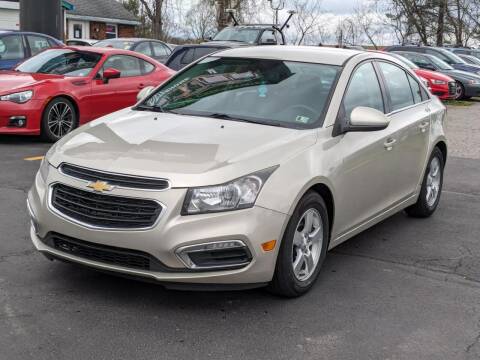 2015 Chevrolet Cruze for sale at Innovative Auto Sales,LLC in Belle Vernon PA