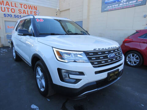 2016 Ford Explorer for sale at Small Town Auto Sales in Hazleton PA