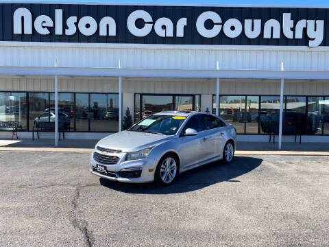 2015 Chevrolet Cruze for sale at Nelson Car Country in Bixby OK