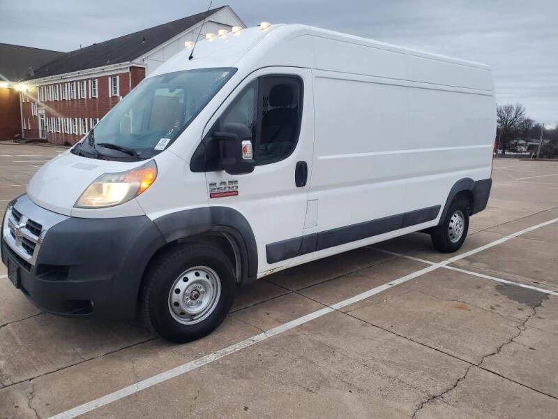2017 RAM ProMaster for sale at Supreme Auto Sales II, LLC in Nowata OK