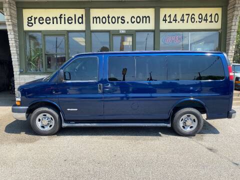 2004 Chevrolet Express for sale at GREENFIELD MOTORS in Milwaukee WI